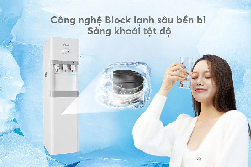 công nghệ làm lạnh của cây nước nóng lạnh